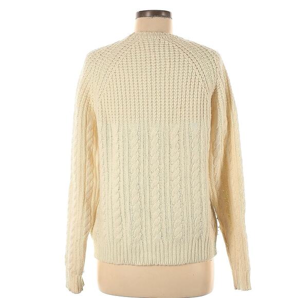 Barena Venezia Sweater Cableknit Wool Alpaca Fisherman Italy Crewneck Pullover - Picture 2 of 5